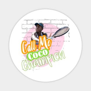 Coco gauff Magnet